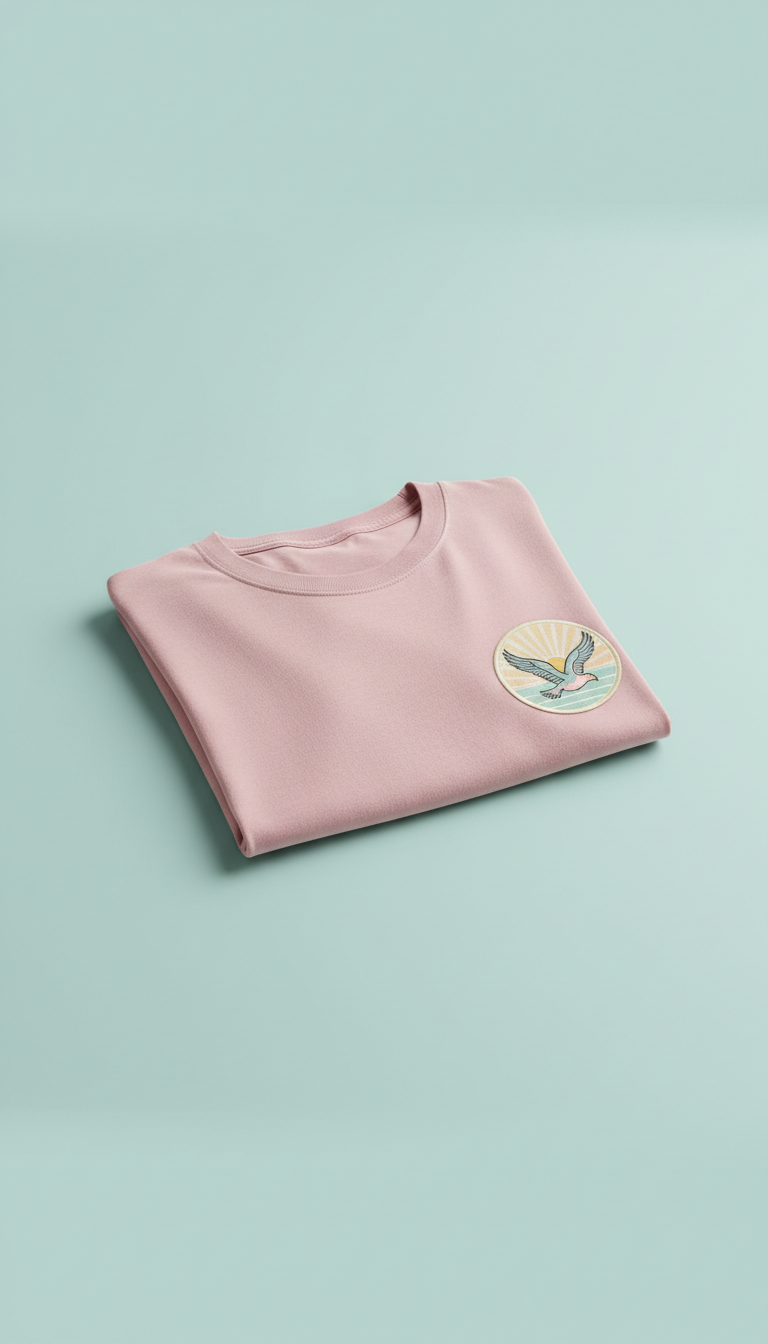 Camiseta edición limitada con parche vintage